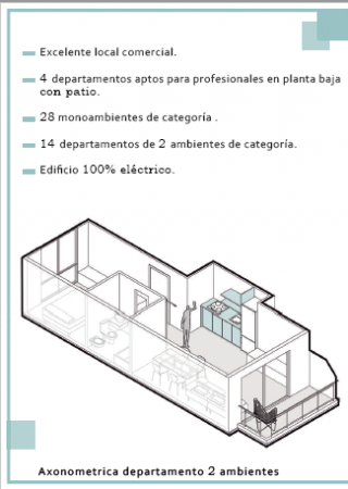 Venta de Pozo Departamento 2 ambientes ULTIMO, enterga inmediata -Villa Luro