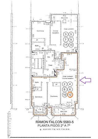 Venta Departamento 3 ambientes Semipiso sobre Boulevard - Villa Luro NUEVO PRECIO