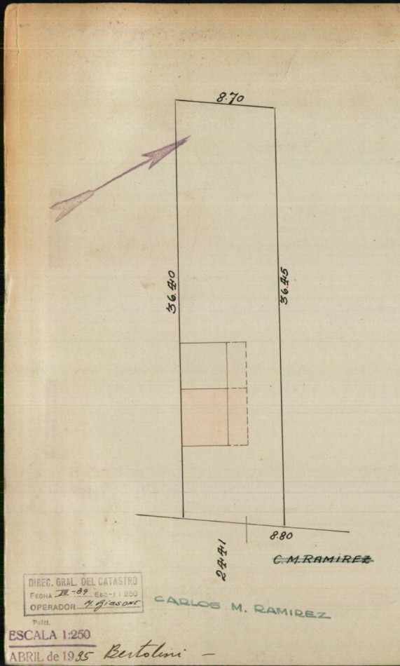 Alquiler lote 8.70 x 36.4 bien ubicado - Villa Soldati