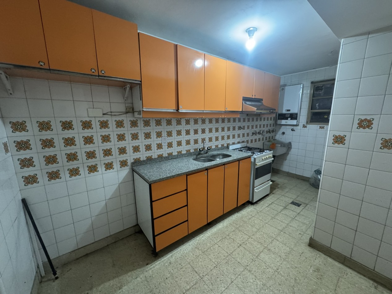 Alquiler Departamento 3 ambiente al frente con balcon - Congreso