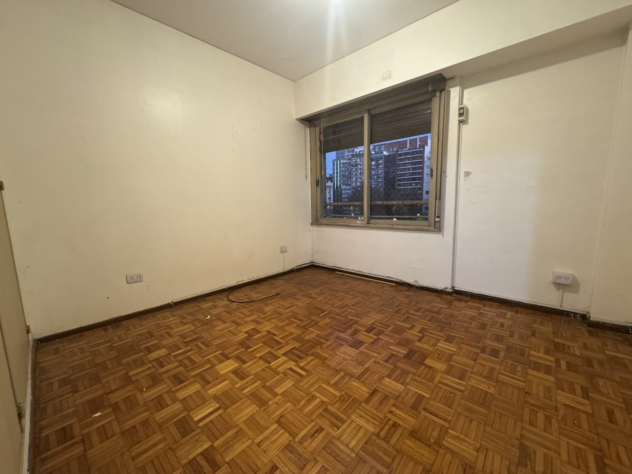 Alquiler Departamento 3 ambiente al frente con balcon - Congreso