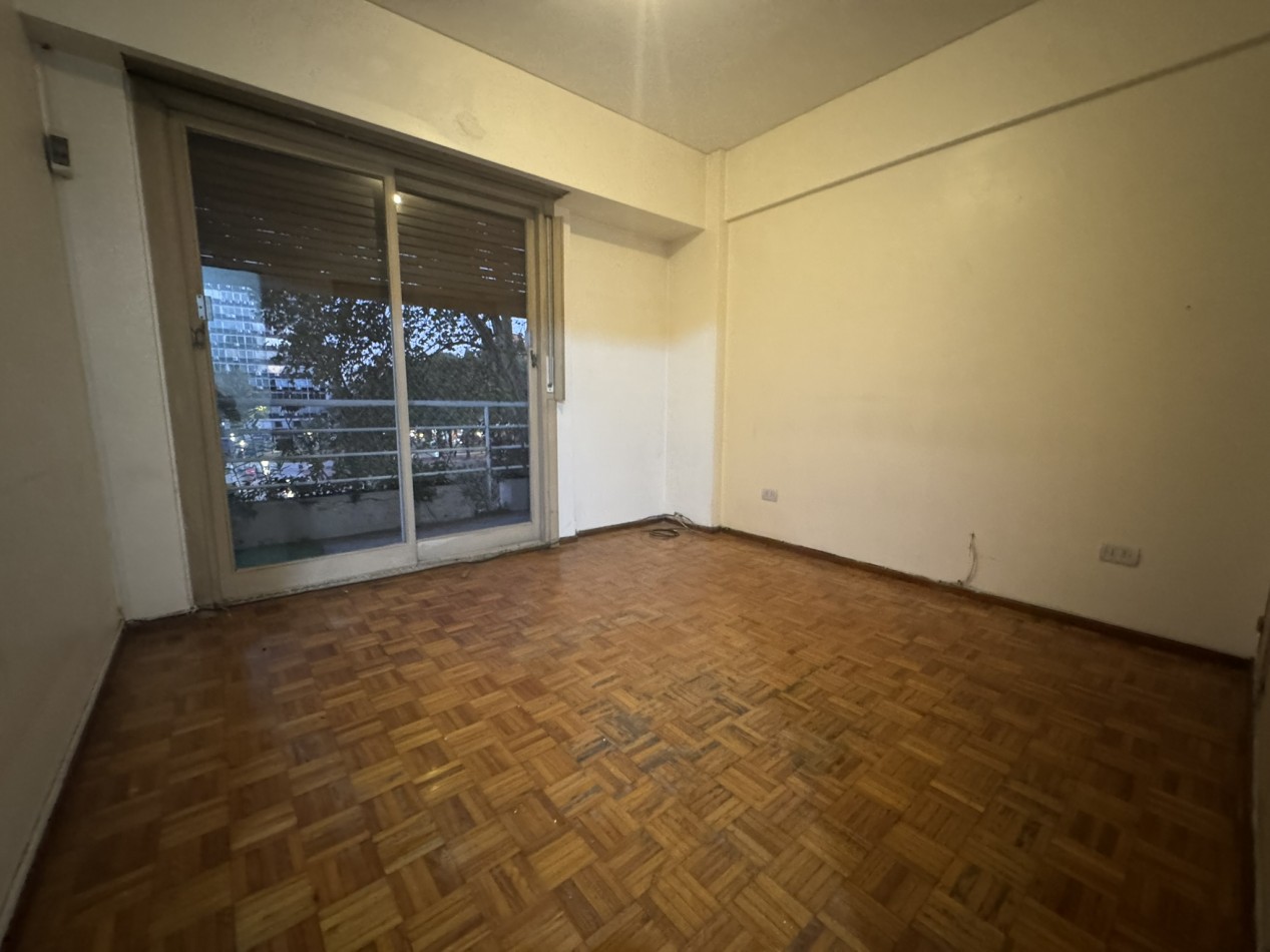 Alquiler Departamento 3 ambiente al frente con balcon - Congreso