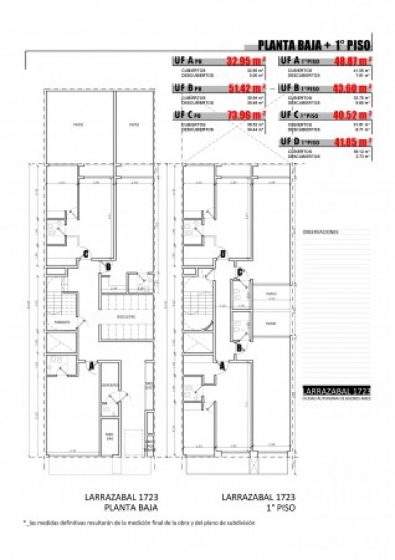 Venta de Pozo a precio único unidades de 1 ambiente divisible y 2 ambientes - Mataderos